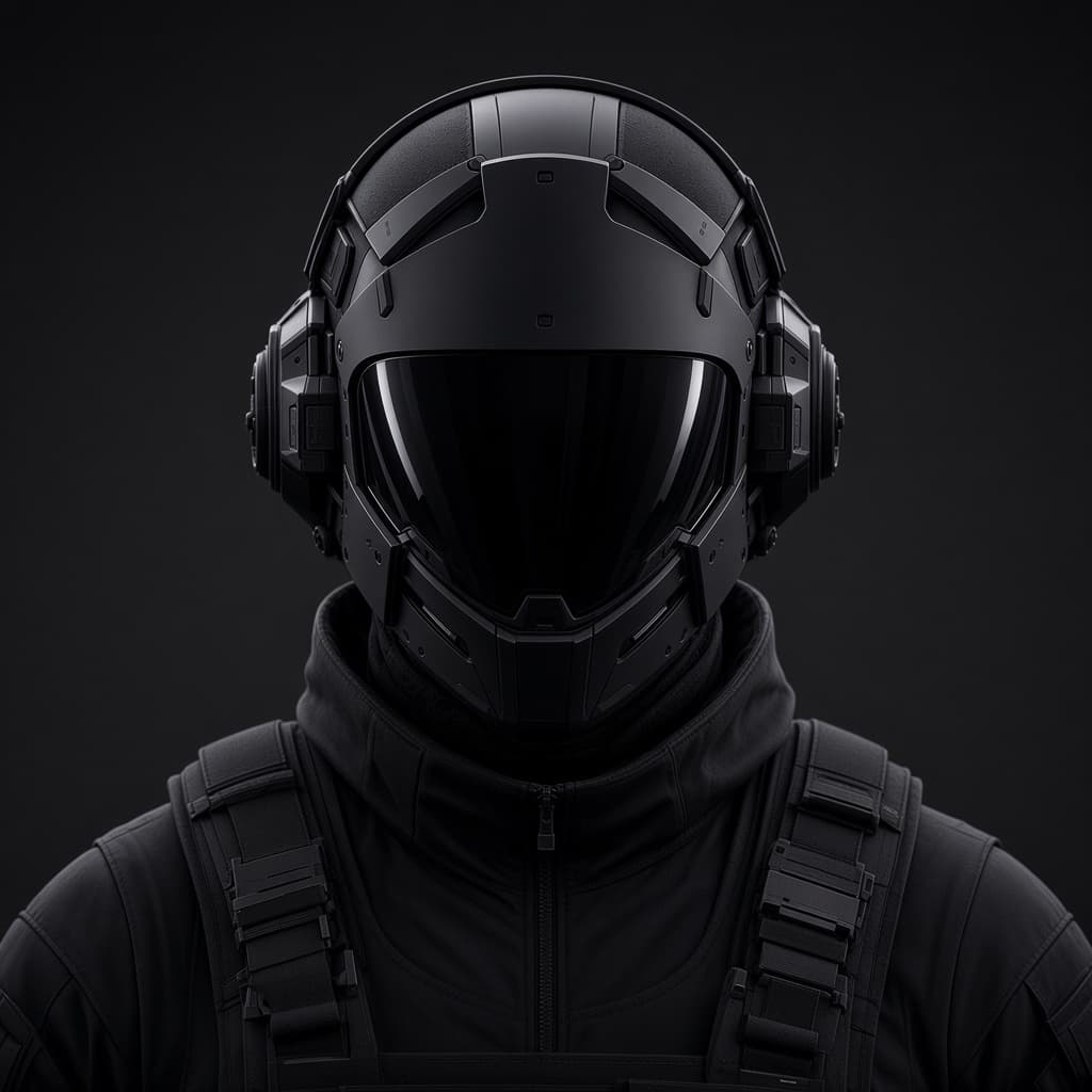 Hunter, the DeepLynk AI growth agent, concept portrait